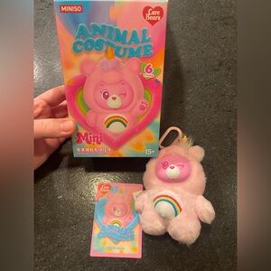 Care Bears Pink Mini keychain blind box